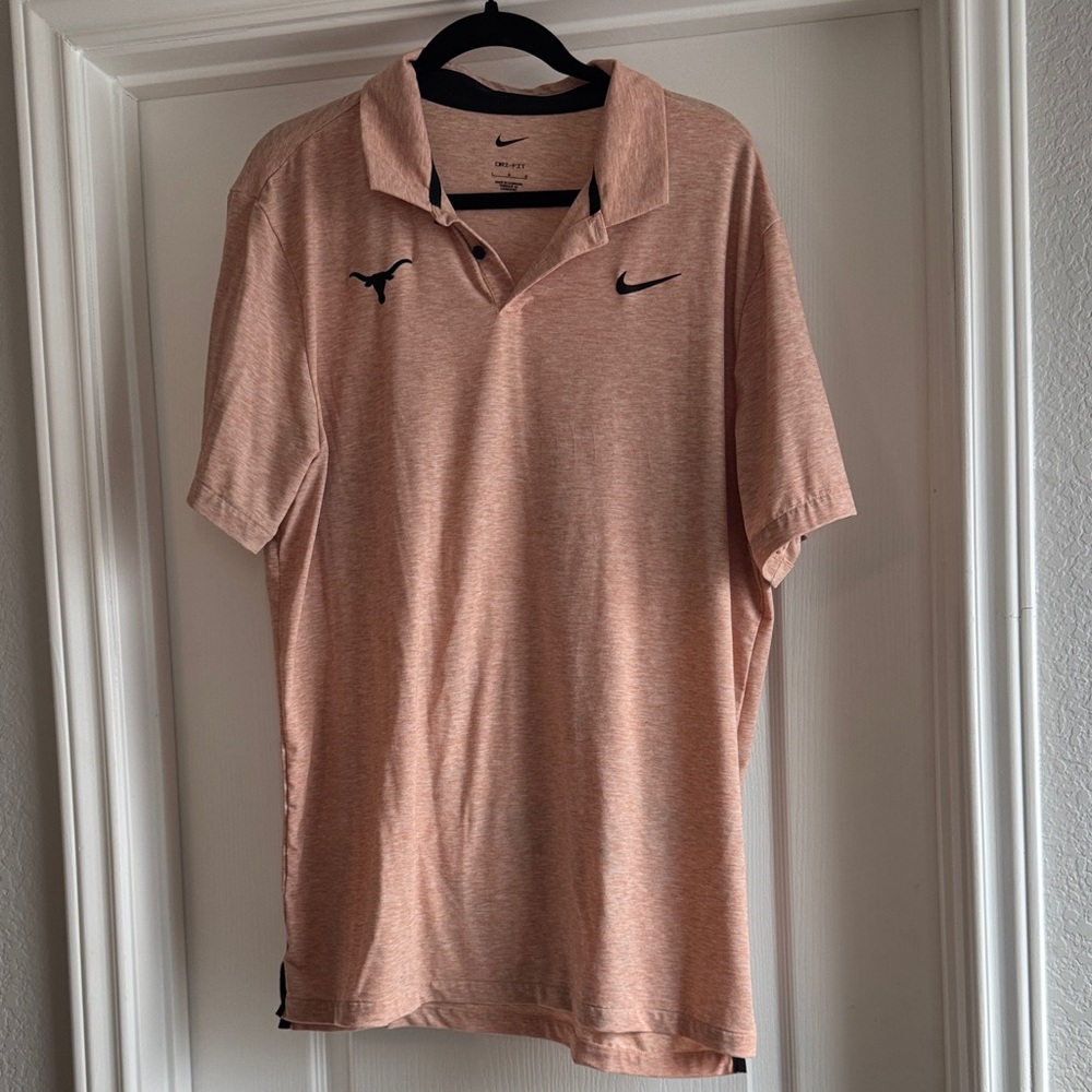 Nike Men's Longhorn drifit Polo Shirt